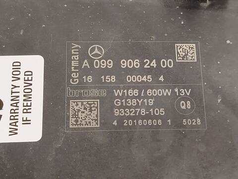 Foto 4ª: Electroventilador Mercedes Clase GLE 350 3.0 D 258CV 190KW AUT. 4MATIC 292.324 COUPE C292) [642826] (2016)