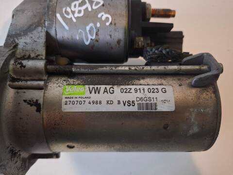 Foto 3ª: Motor de Arranque Volkswagen Golf GT SPORT 170CV (2003)