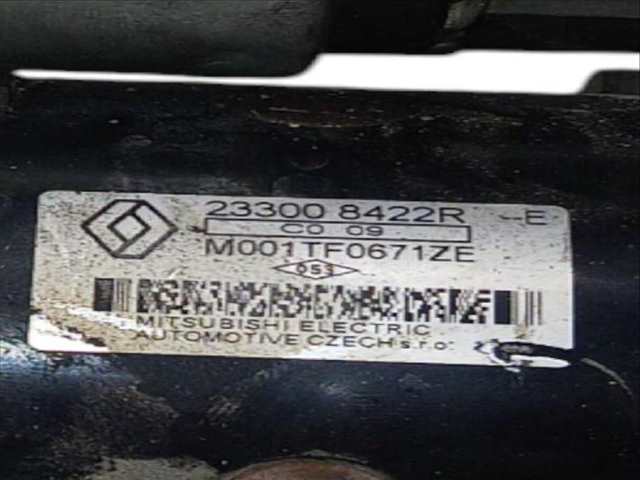 Foto 3ª: Motor de Arranque Renault Kadjar 1.7 BLUE DCI 150 HLA7) (2015)