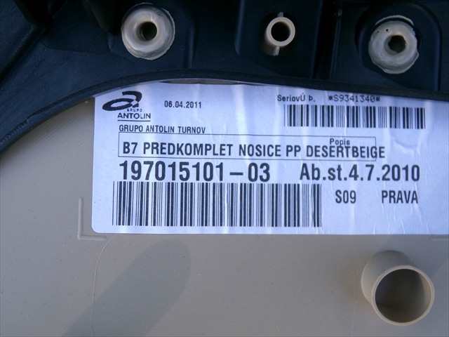 Foto 3ª: Tapizados Cartoneras Volkswagen Passat 1.6 TDI 2010-2015 [CAY] (2011)