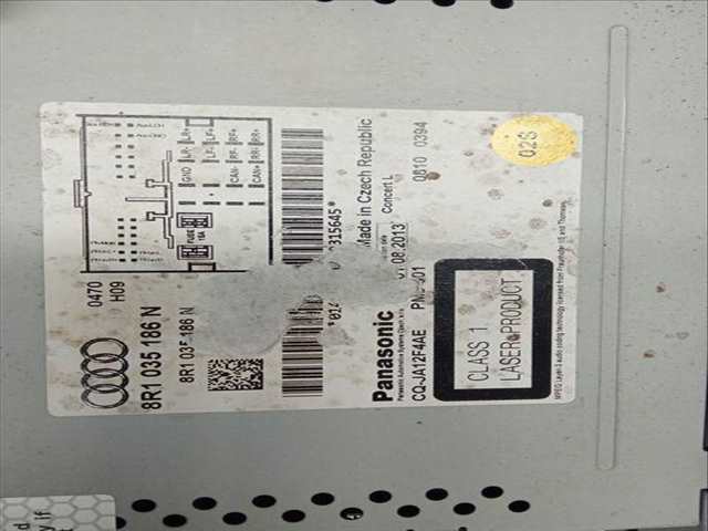 Foto 4ª: Sistema Audio Radio CD Audi Q5 2.0 TDI QUATTRO 177CV 130KW [CGLC,CMGB] (2013)