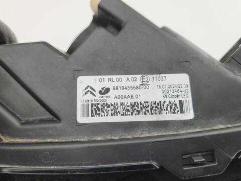 Foto 4ª: Faro Derecho Citroen Berlingo 1.5 BLUEHDI 100 102CV 75KW [YH01] (2019)