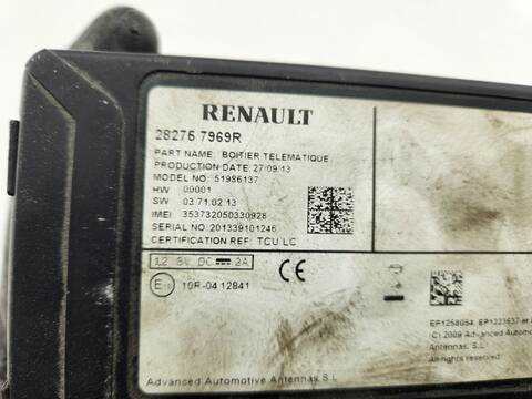 Foto 3ª: Centralita Motor ECU Renault Scenic DYNAMIQUE 131CV 96KW [R9MA402] (2013)