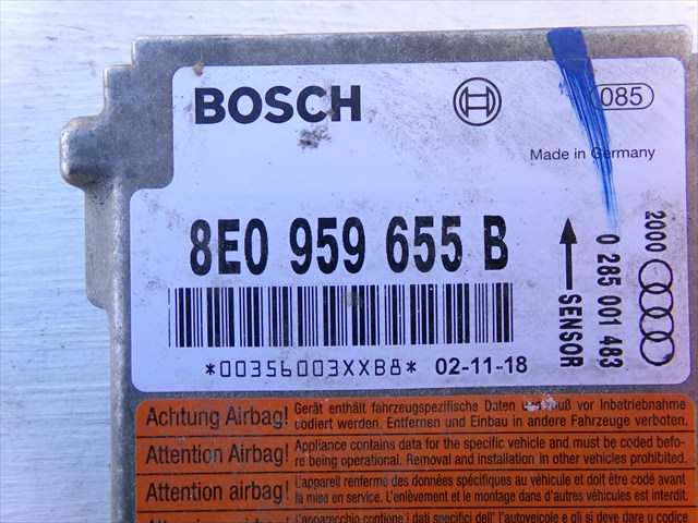 Foto 4ª: Centralita Airbag Audi A4 2.0 G 2000-2004 [ALT] (2003)