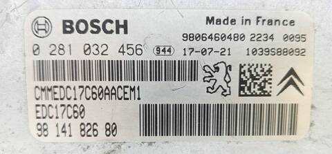 Foto 2ª: Centralita Motor ECU Citroen C Elysee 1.6 BLUE 99CV [BHY] (2012)