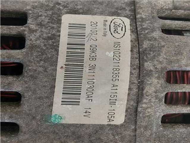 Foto 3ª: Alternador Ford Focus 1.6 16V 100CV 74KW [FYDB] (2003)