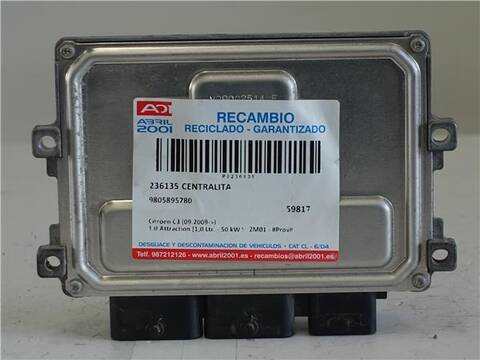 Centralita Motor ECU Citroen C3 1.0 ATTRACTION 68CV 50KW