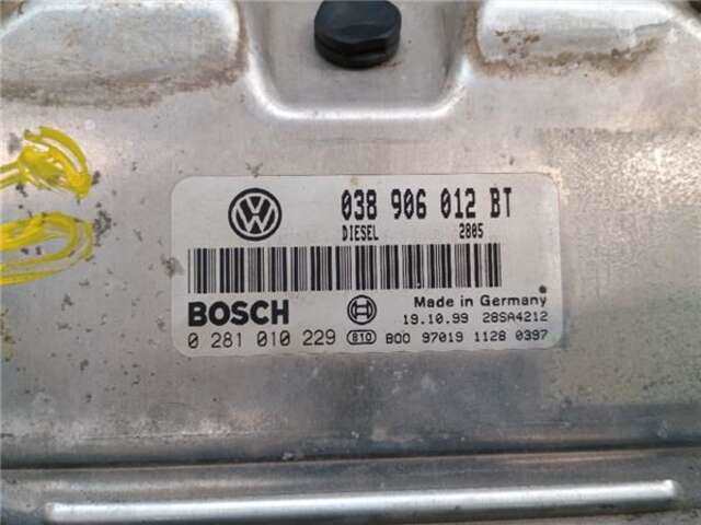 Foto 2ª: Centralita Motor ECU Seat Toledo 1.9 SIGNO [1.9 LTR. - 81 KW TDI] [AHF]