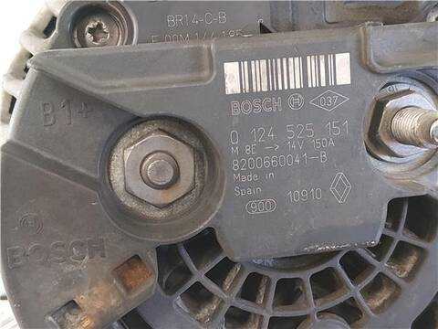 Foto 3ª: Alternador Renault Scenic 1.9 DCI 131CV 96KW GRANDI JZ0/1_) [F9Q 870] (2010)