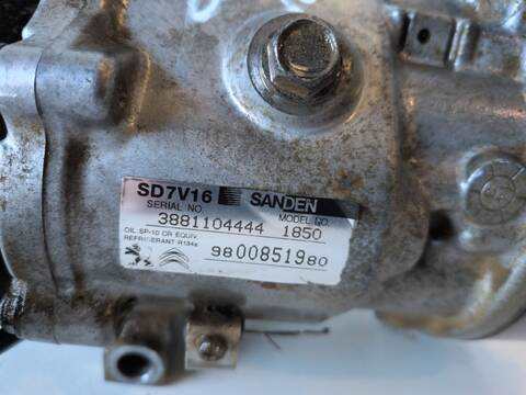 Foto 3ª: Compresor Aire Acondicionado Citroen Jumpy 9H07 (2014)