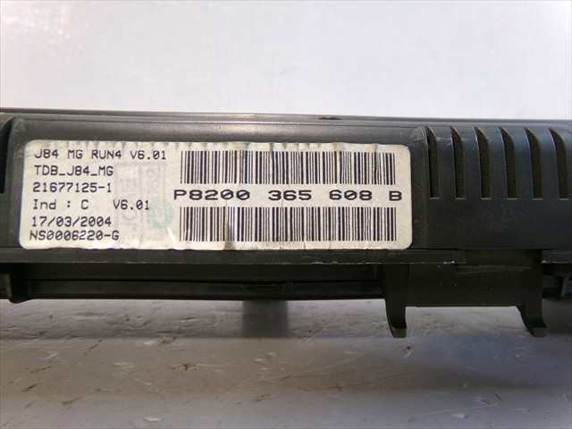 Foto 4ª: Cuadro de Instrumentos Renault Scenic 1.9 DCI 2003-2009 [F9QD8] (2004)