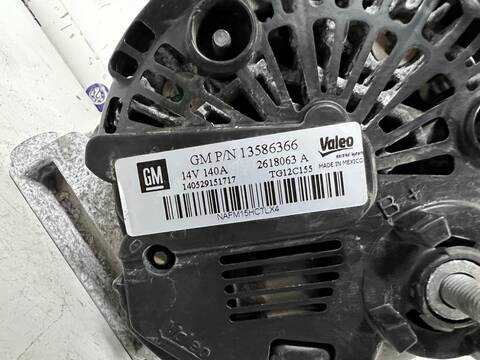Foto 2ª: Alternador Opel Meriva EXCELLENCE 110CV 81KW [B16DTL] (2015)