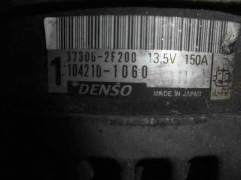 Foto 3ª: Alternador Kia Sorento ACTIVE 4WD 197CV 145KW [D4HB] (2011)