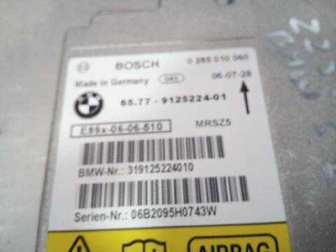 Foto 2ª: Centralita Airbag Bmw Serie 1 114 118I BERLINA 129CV 95KW [N46B20] (2006)