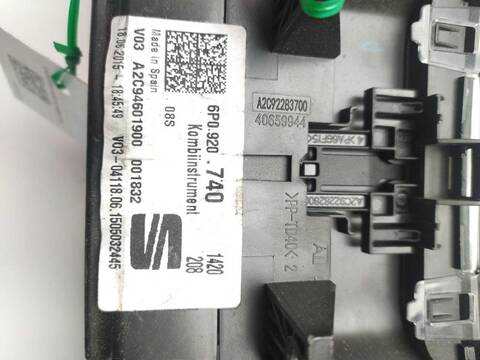 Foto 2ª: Cuadro de Instrumentos Seat Ibiza 1.2 TSI 90CV (2008)