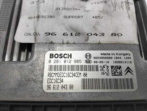 Foto 2ª: Centralita Motor ECU Citroen C4 COLLECTION 1 16V HDI FAP 109CV (2004)
