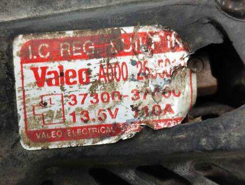 Foto 3ª: Alternador Hyundai Coupe 2.7 FX FULL COUPE 167CV 123KW [G6BA] (2004)
