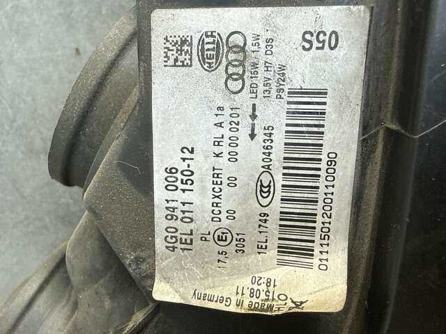 Foto 2ª: Faro Derecho Audi A6 2.8I V6 204CV AVANT BERLINA 0CV [CHVA] (2011)