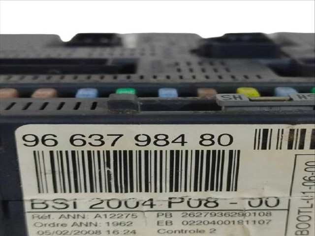 Caja Reles Fusibles Citroen C4 1.6 HDI