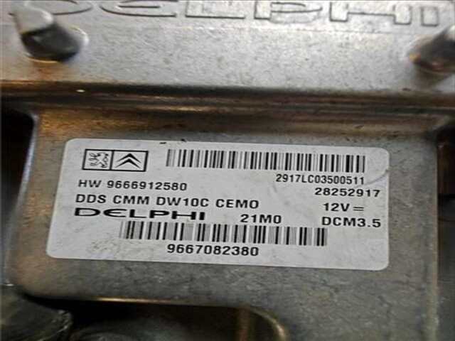 Foto 2ª: Centralita Motor ECU Peugeot 5008 2.0 SPORT PACK [2.0 LTR. - 110 KW 16V HDI FAP CAT (RHE - DW10CTED4)] [RHE / DW10CTED4]