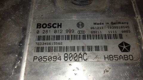 Foto 3ª: Centralita Motor ECU Chrysler Voyager 2.8 CRD CAT 150CV 110KW [ENR] (2007)