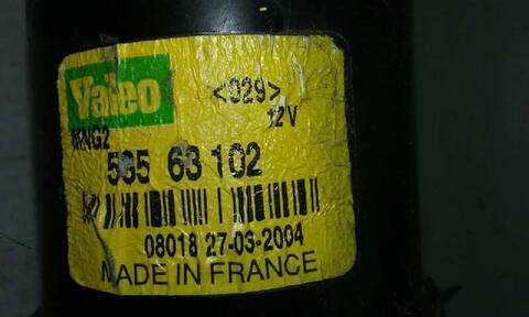 Foto 2ª: Motor Limpia Delantero Renault Kangoo 54CV 40KW (2004)