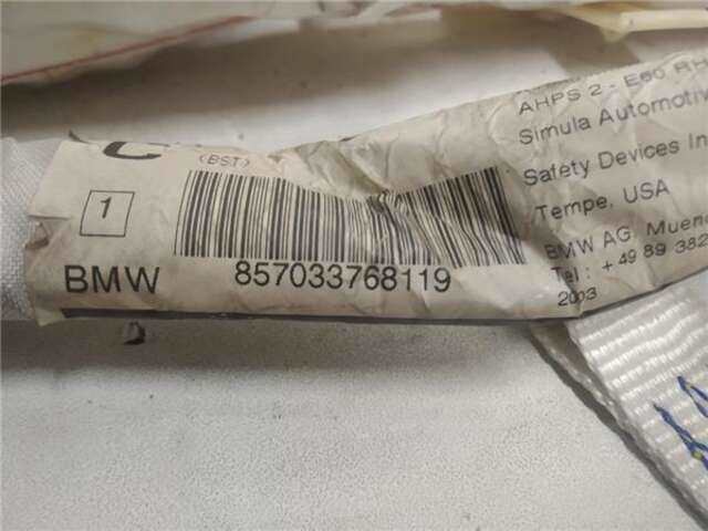 Foto 2ª: Airbag Lateral Delantero Derecho Bmw Serie 5 518 3.0 530I [3.0 LTR. - 200 KW 24V]