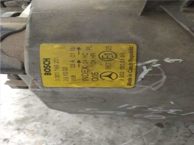 Foto 3ª: Faro Izquierdo Mercedes Clase C 160 1.8 C 180 T COMPRESSOR (203.246) [1.8 LTR. - 105 KW CAT] [271946]