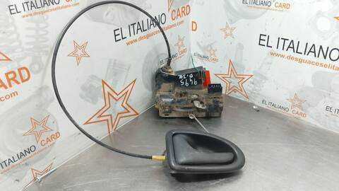 Cerradura Puerta Delantera Izquierda Renault Trafic 6 - PLAZAS ACRISTALADO PARCIAL COMBI CORTO 90CV 66KW