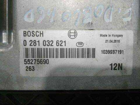 Foto 3ª: Centralita Motor ECU Fiat Doblo FURGON SX MAXI XL 120CV 88KW [940C1000] (2016)