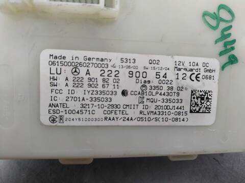 Foto 3ª: Centralita Motor ECU Mercedes Clase C 160 C 220 T CDI BLUETEC 205.204) 170CV 125KW FAMILIAR [651921] (2014)