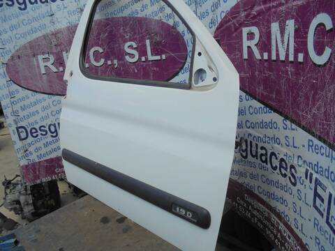 Foto 2ª: Puerta Delantera Derecha Citroen Berlingo 1.9 D MULTIVOLUMEN 70CV 51KW [WJZ] (1999)