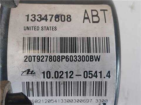 Foto 3ª: Abs Opel Astra 2.0 COSMO BERLINA 160CV 118KW [A20DTH] (2011)