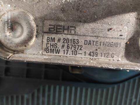 Foto 4ª: Radiador Motor Bmw X5 3.0I 231CV 170KW [M54B30] (2002)