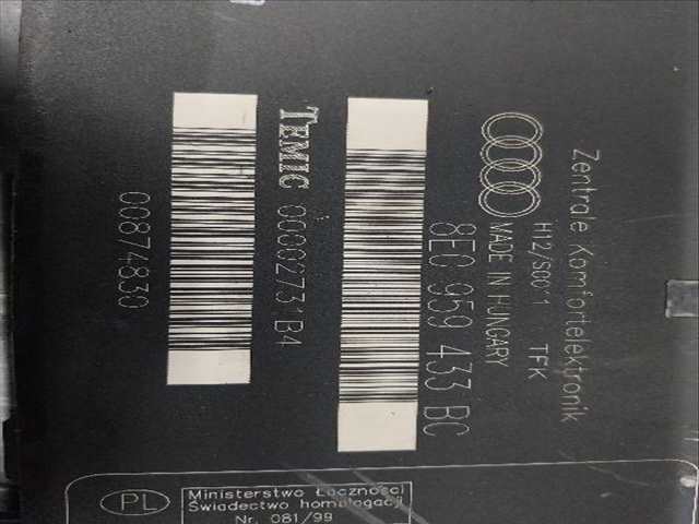 Foto 2ª: Modulo Confort BCM Audi A6 2.5 TDI D BFC (2003)