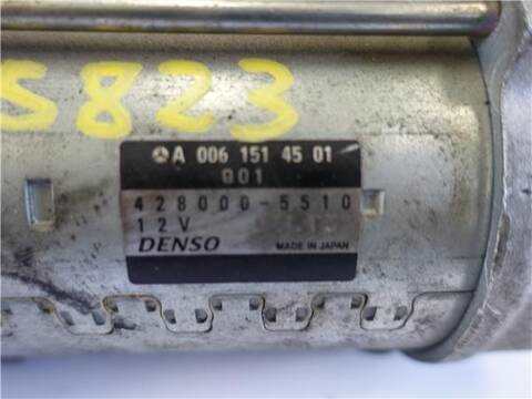Foto 3ª: Motor de Arranque Mercedes Clase E 180 2.1 E 250 CDI BLUEEFFICIENCY 207.303) COUPE 204CV 150KW [D 651911] (2010)