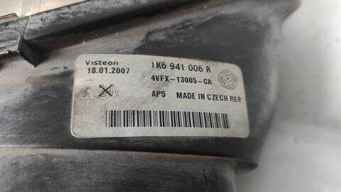 Foto 3ª: Faro Derecho Volkswagen Golf BXE (2007)