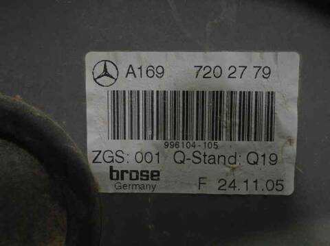 Foto 3ª: Elevalunas Eléctrico Delantero Izquierdo Mercedes Clase B 150 180 CDI 245.207) 109CV 80KW [640940] (2005)