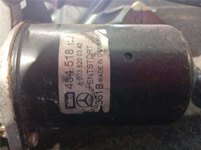 Foto 2ª: Motor Limpia Delantero Mercedes Clase C 160 2.0 C 180 (203.735) [2.0 LTR. - 95 KW CAT] [M 111.951]