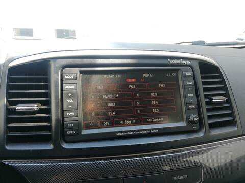 Foto 2ª: Sistema GPS Mitsubishi Lancer BWC BERLINA (2008)
