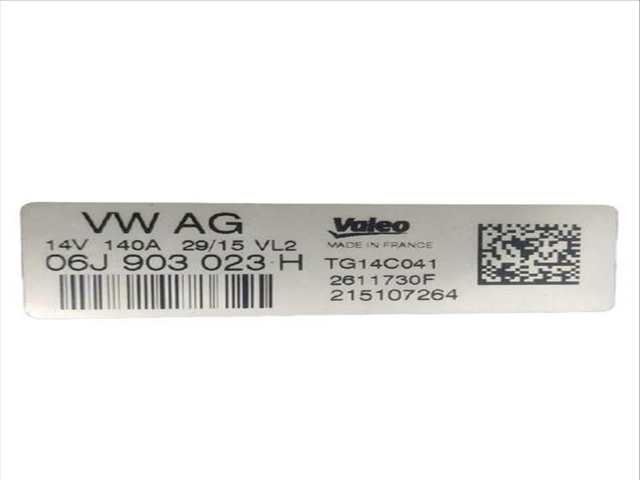 Foto 2ª: Alternador Audi A3 S3 QUATTRO (2012)