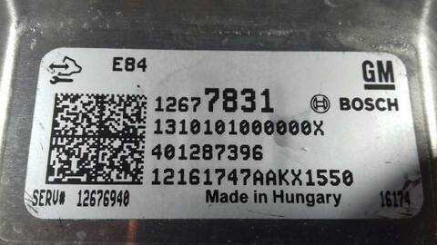Foto 3ª: Centralita Motor ECU Opel Karl SELECTIVE [B10XE OPT L5Q] (2017)