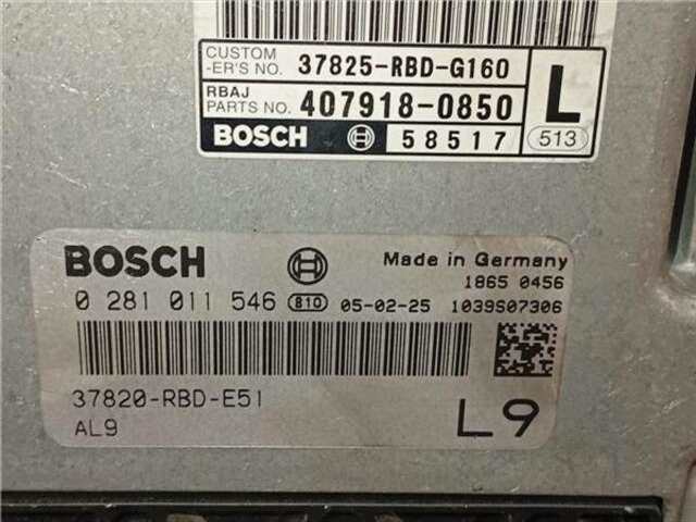 Foto 2ª: Centralita Motor ECU Honda Accord 2.2I CTDI EXECUTIVE [2.2 LTR. - 103 KW CTDI]