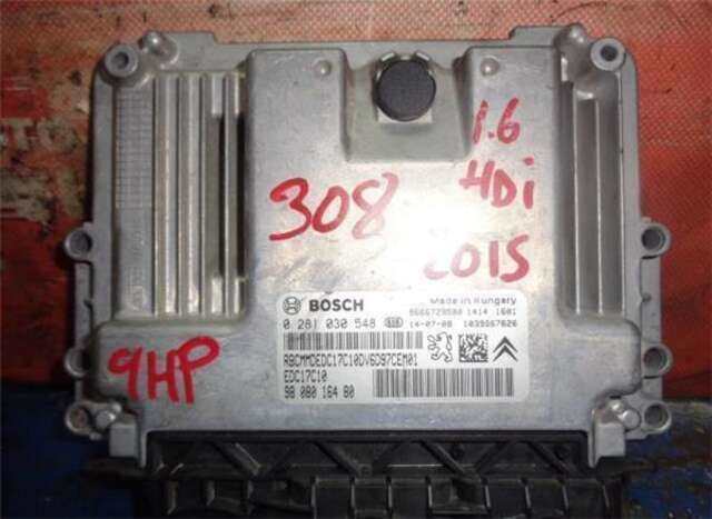 Centralita Motor ECU Peugeot 308 1.6 ACCESS [1.6 LTR. - 68 KW HDI FAP]