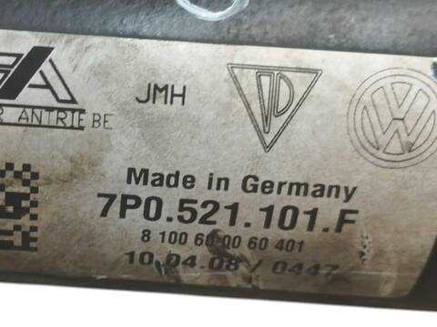 Foto 3ª: Transmision Central Volkswagen Touareg 3.0 V6 TDI 240CV (2010)