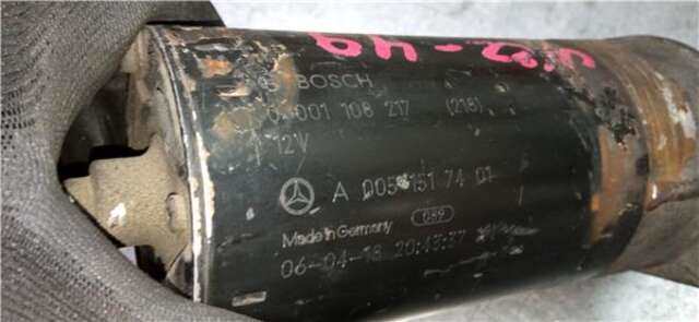 Motor de Arranque Mercedes Clase A 140 2.0 A 180 CDI (169.007) [2.0 LTR. - 80 KW CDI CAT]
