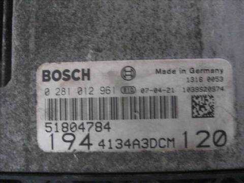 Foto 2ª: Centralita Motor ECU Fiat Croma 1.9 D MULTIJET 120CV 88KW [939 A1.000] (2007)