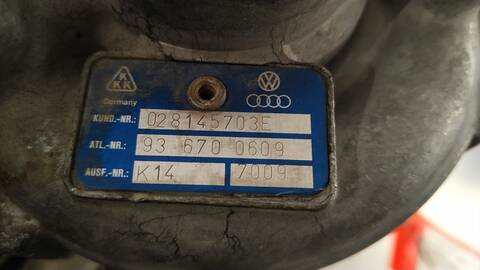 Turbocompresor Volkswagen Vento GL 75CV 55KW