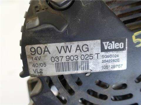 Foto 3ª: Alternador Seat Cordoba 1.4 16V BERLINA 100CV 74KW [BBZ] (2005)