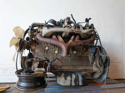 Foto 2ª: Motor Completo Nissan Patrol SD33 (1988)